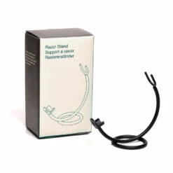 Pure Badger Curved Stand For Straight Razors - Black