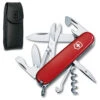 Victorinox Climber Swiss Army Knife And Leather Clip Pouch Set -Multifunctional Tool Store sa55381x1000