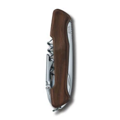 Victorinox Walnut Wine Master With Leather Pouch -Multifunctional Tool Store sa970163 closedbackx1000
