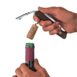 Victorinox Walnut Wine Master With Leather Pouch -Multifunctional Tool Store sa970163 corkx1000