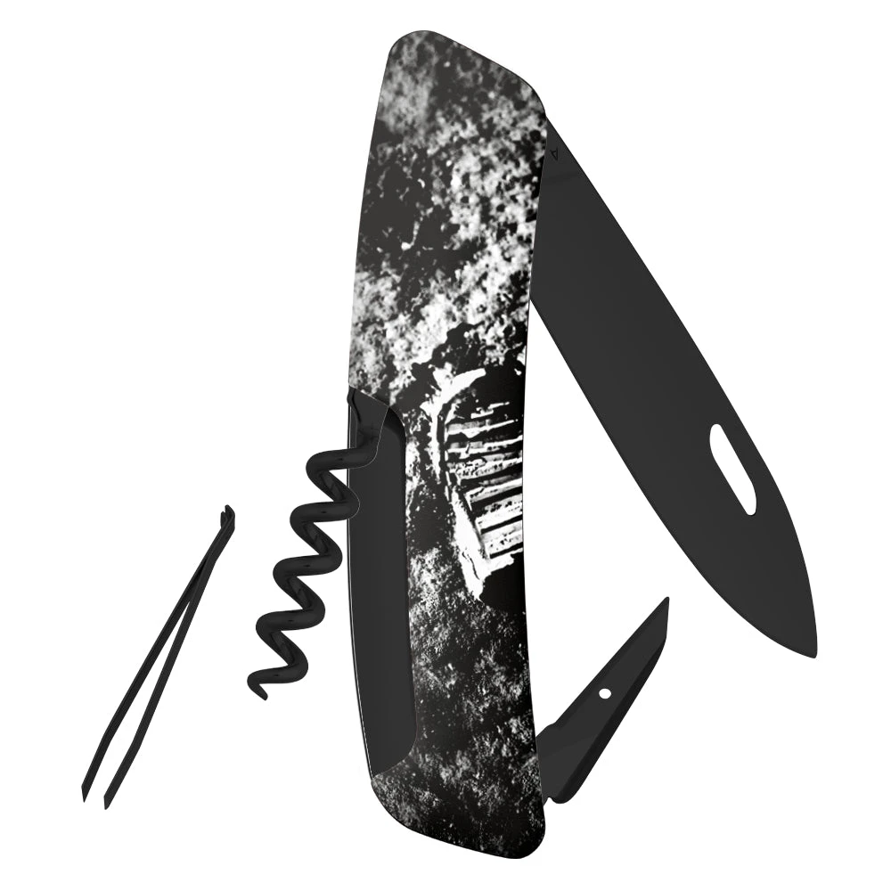 Swiza D01 Moonwalk 50 All Black Swiss Pocket Knife 4 Swiza D01 Moonwalk 50 All Black Swiss Pocket Knife - Image 2