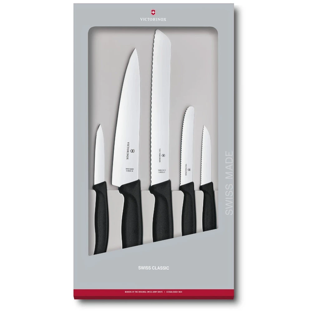 Swiss Classic 5-Piece Kitchen Knife Set By Victorinox 4 Swiss Classic 5-Piece Kitchen Knife Set By Victorinox - Image 2