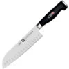 Zwilling TWIN Four Star II 7" Santoku Hollow Edge Knife -Multifunctional Tool Store zh30087183