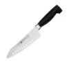 Zwilling TWIN Four Star 7" Hollow Edge Rocking Santoku Knife
