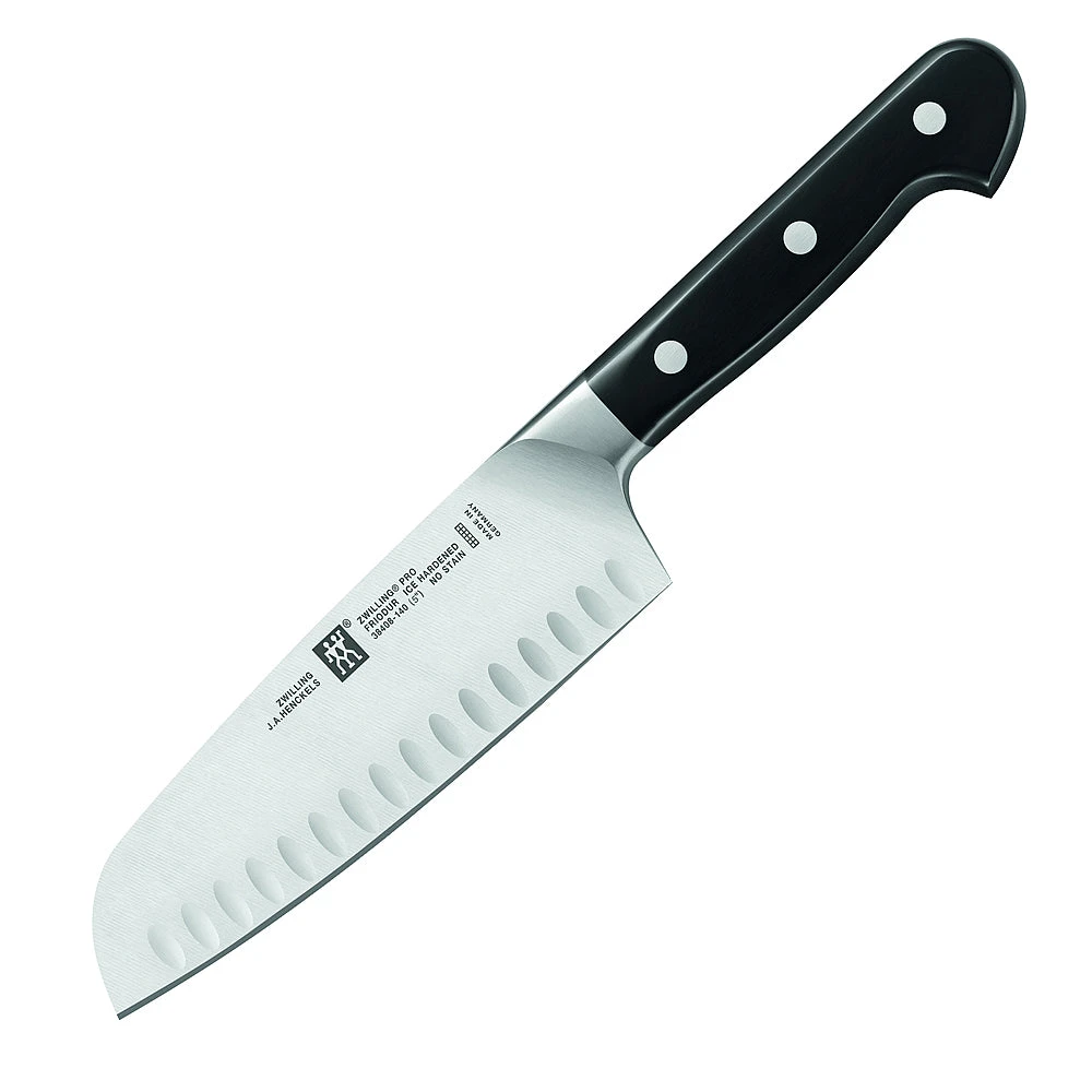 Zwilling Pro 5.5" Santoku Hollow Edge Knife 3 Zwilling Pro 5.5" Santoku Hollow Edge Knife