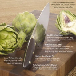 Kramer 3.5" Carbon Steel Paring Knife By Zwilling 10 Kramer 3.5" Carbon Steel Paring Knife By Zwilling -Multifunctional Tool Store zh kramer features